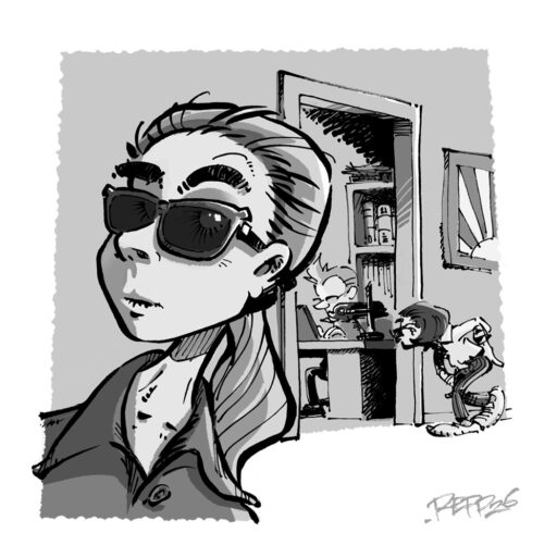 Auftritt als Gauner-Duo in Folge 63, Operation H.U.N.D.